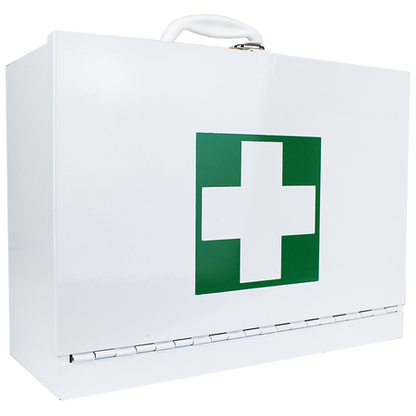 Medium Drop Front Metal First Aid Cabinet 43 x 31 x 15cm