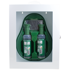 Drop Eyewash Station in Metal Cabinet
