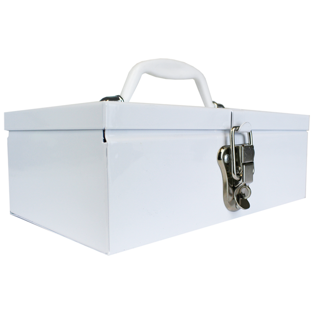 Medium Metal First Aid Case 13 x 37 x 16cm