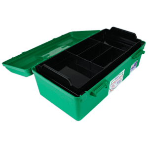 Green Plastic First Aid Tacklebox