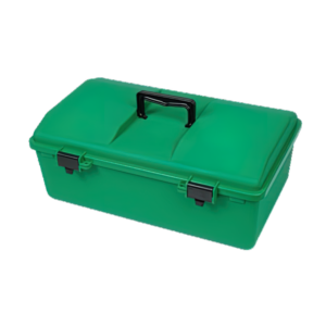 Green Plastic First Aid Tacklebox