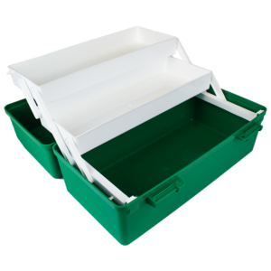 Green Plastic First Aid Tacklebox