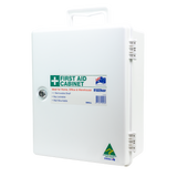 Large Plastic First Aid Cabinet with Key 32 x 37 x 18cm