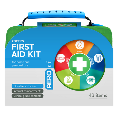 2 Series First Aid Kit Softpack Green