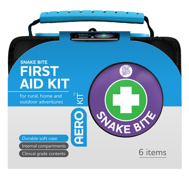 Snake Bite First Aid Kit Softpack - Black