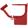 Small Red Plastic Safety Seal 100/pk