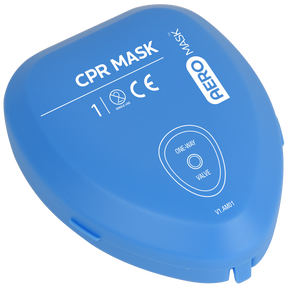 CPR Mask in hard cover