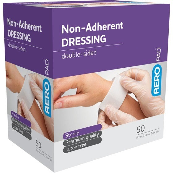 Non-Adherent Dressing 5 x 7.5cm Box/50