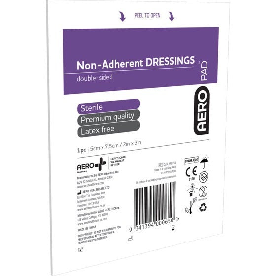 Non-Adherent Dressing 7.5cm x 5cm 5/Pk