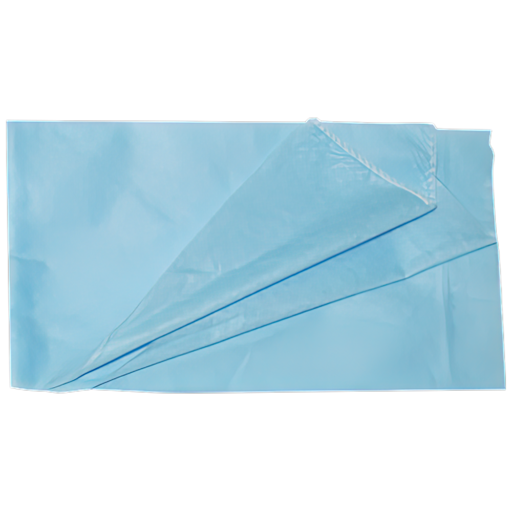 Disposable Blue Spunbond Pillow Case 53 x 45cm 10/pcs