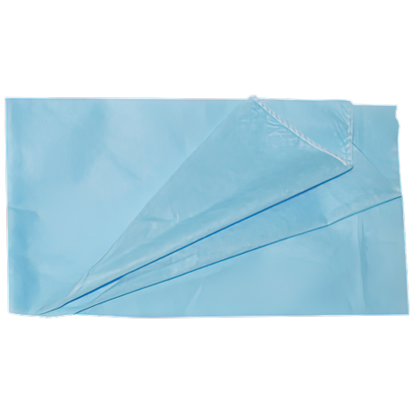 Disposable Blue Spunbond Pillow Case 53 x 45cm 10/pcs