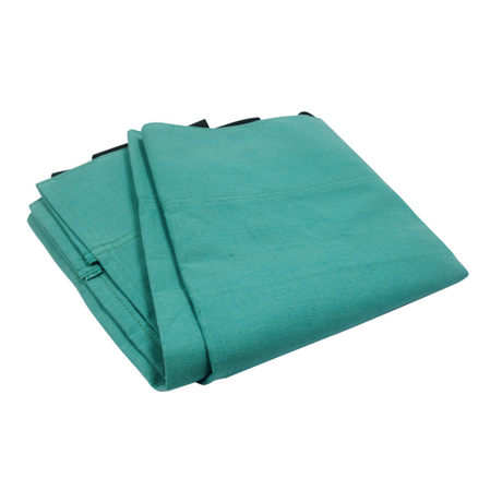 Green Cotton Terylene Carry Sheet