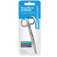 Stainless Steel Sharp/Blunt Scissors 13cm Card/1