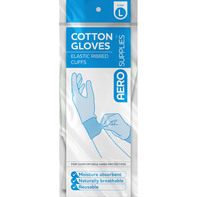 Cotton Gloves Pair