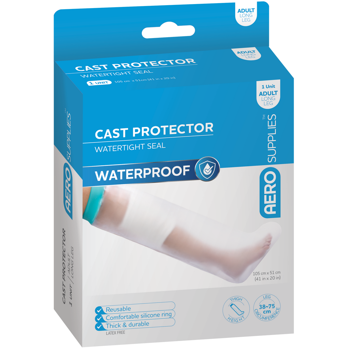 Cast Protector Adult Long Leg