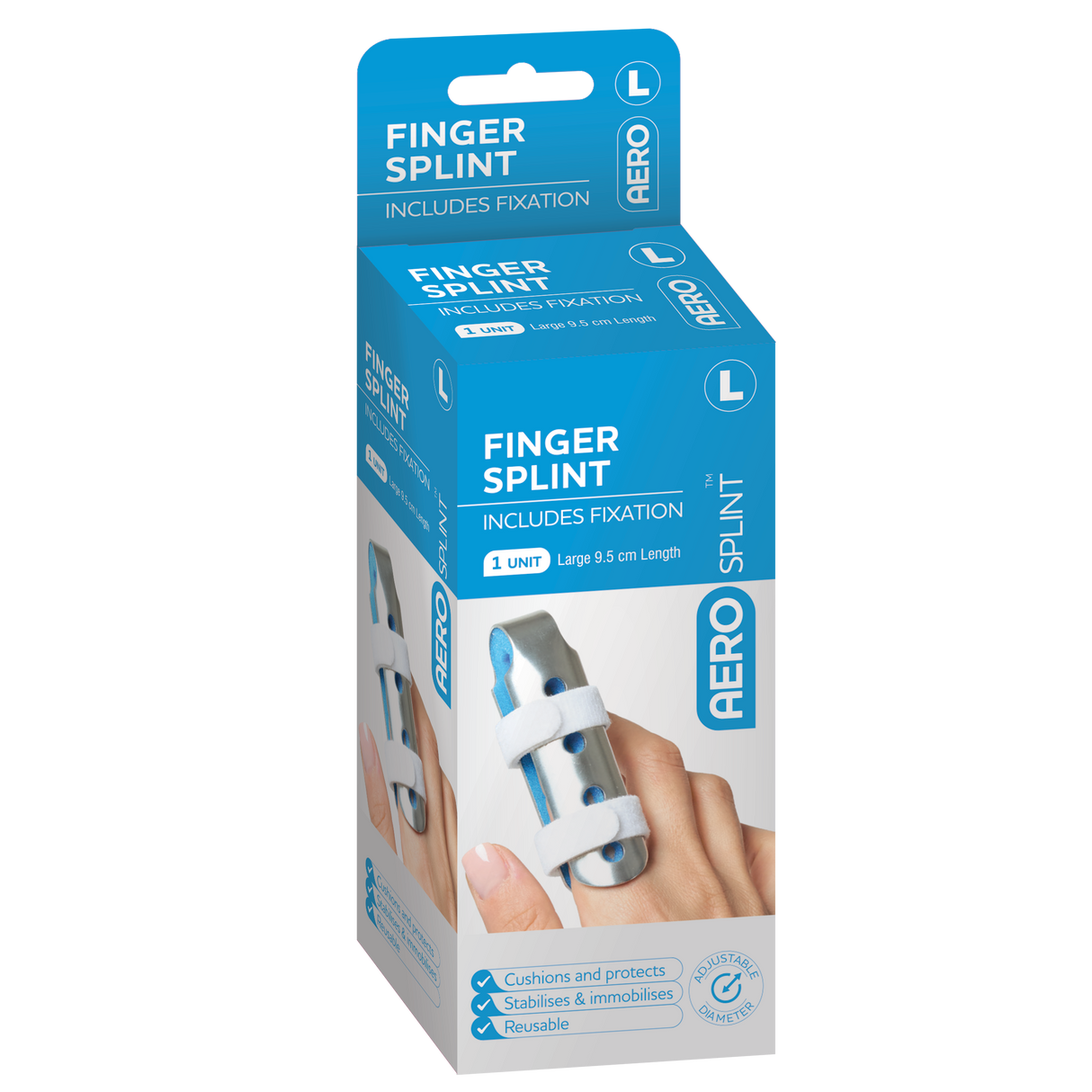 Finger Splint Set – Sizes S, M, L