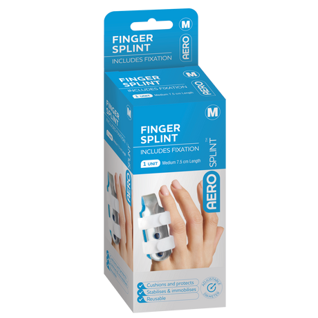 Finger Splint (Medium) 7.5 x 3.5 x 3.5cm