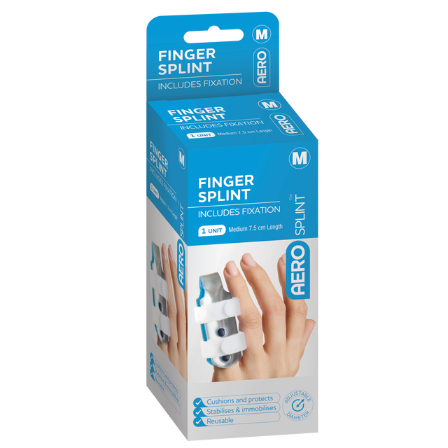 Finger Splint (Medium) 7.5 x 3.5 x 3.5cm