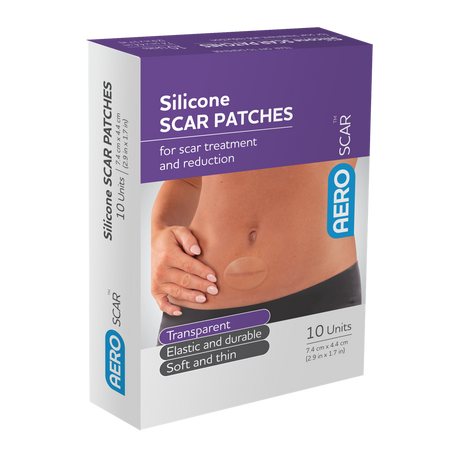Silicone Scar Patch 7.4 x 4.4cm Box/10
