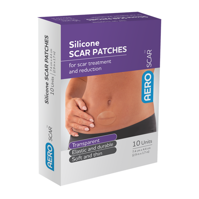 Silicone Scar Patch 7.4 x 4.4cm Box/10