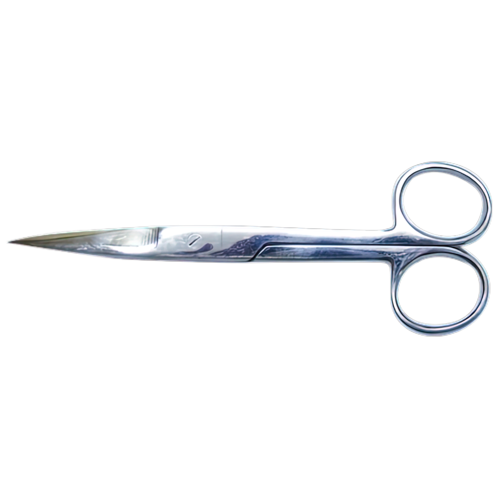 Medical Scissors Stainless Steel 13cm Sharp/Sharp 12/Pk
