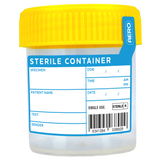 Sterile Specimen Jar 50mL Box/10