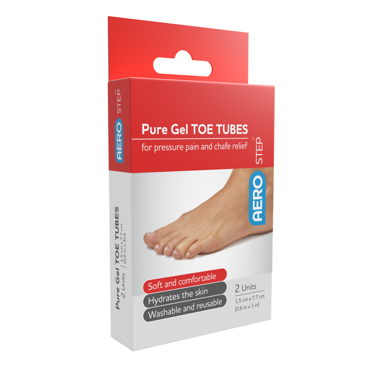Pure Gel Toe Tube 2pk