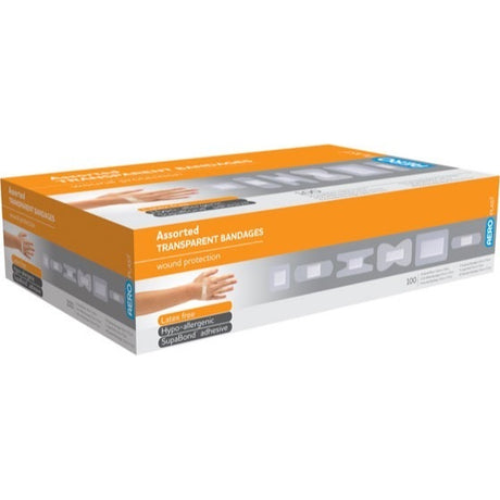 Transparent Assorted Dressings Box/100