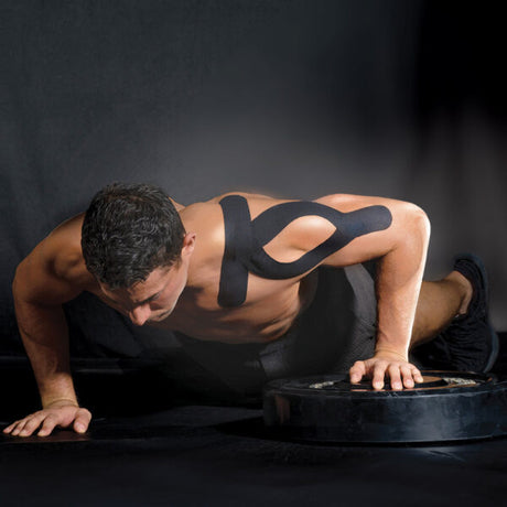 Black Kinesiology Pro Sports Tape 5cm x 5m