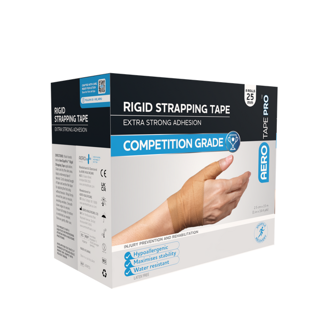 Rigid Pro Strapping Tape 2.5cm x 15m – Box of 8