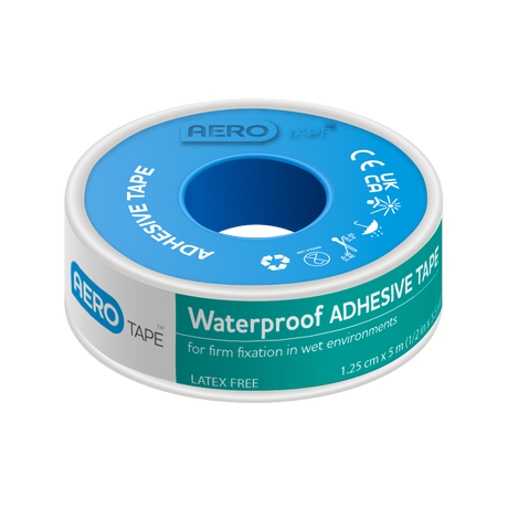 Waterproof Adhesive Tape 1.25cm x 5M - 9 Pack