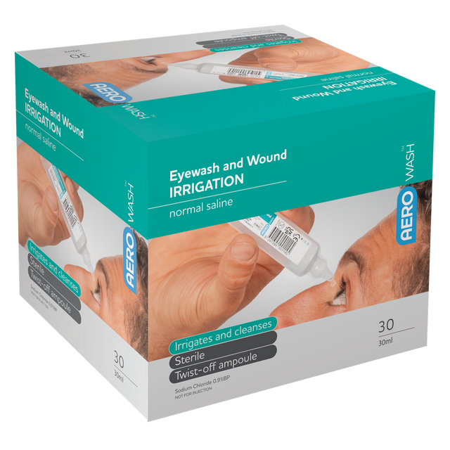 Sodium Chloride Eyewash Ampoule 30ml Box/30