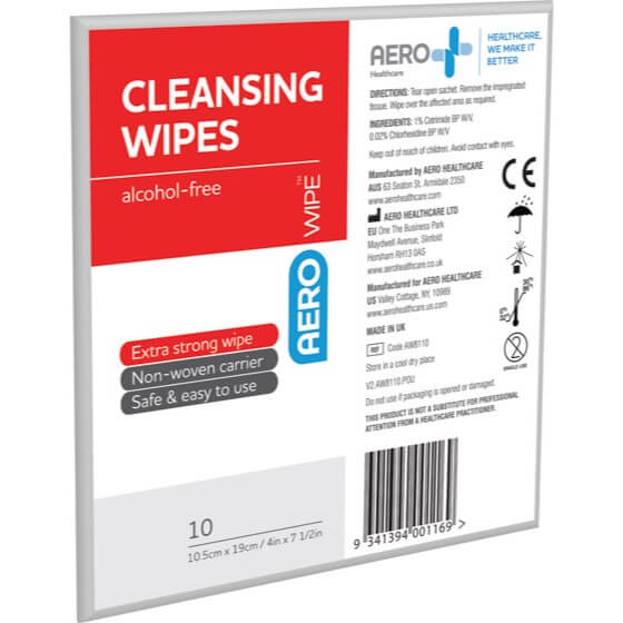 Alcohol-Free Cleansing Wipes Env/10