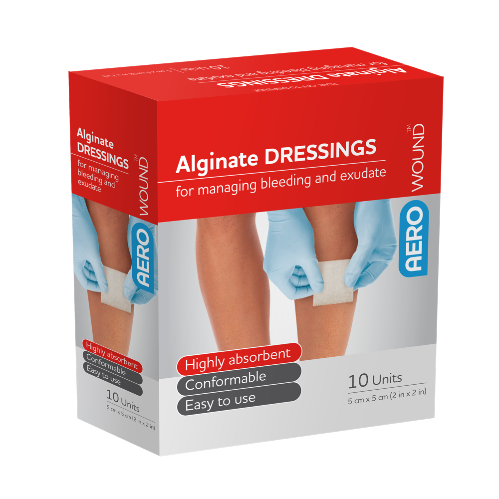 Absorbent Alginate Dressing 5 x 5cm