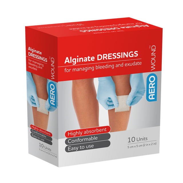 Absorbent Alginate Dressing 5 x 5cm