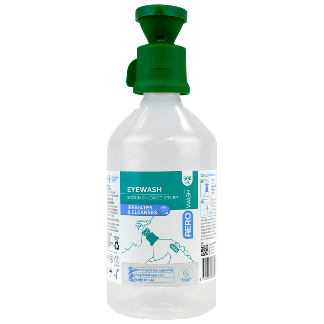 AEROWASH Eyewash Bottle 500mL