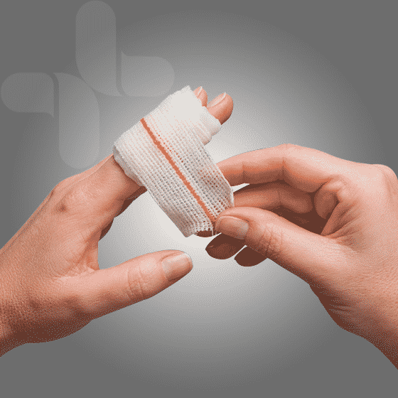 Finger Dressing 4.5cm x 4.5cm Env/3