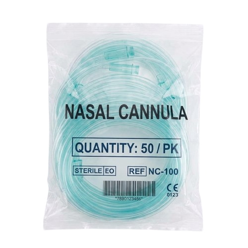Adult Nasal Cannula with 3m Tubing 50/pk