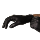 Large Black Nitrile Powder-Free Gloves Pair/2