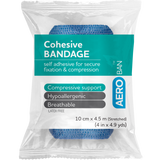Blue Cohesive Bandages 10cm x 4.5M