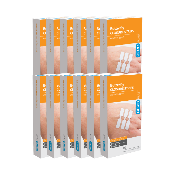 Butterfly Wound Closures 45 x 10mm Box/10 12/Boxes
