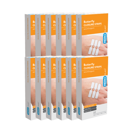Butterfly Wound Closures 45 x 10mm Box/10 12/Boxes