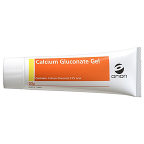 Orion Calcium Gluconate Gel 2.5% Tube 50g