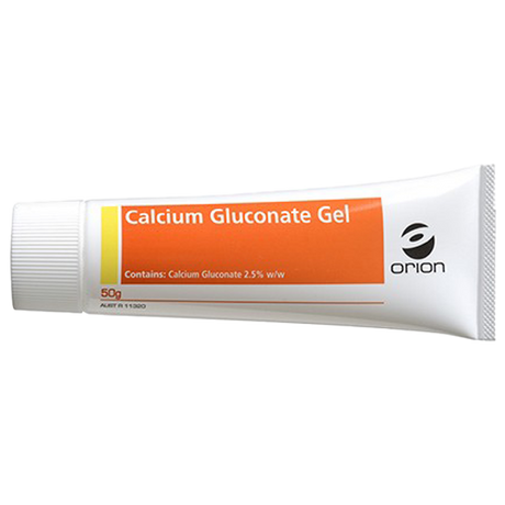 Orion Calcium Gluconate Gel 2.5% Tube 50g