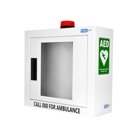 LIFEPAK CR2 Fully-Automatic Defib - Alarmed Cabinet Bundle