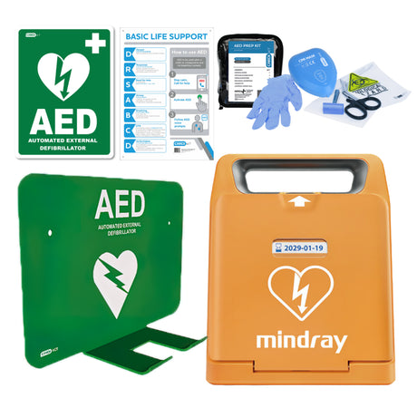 MINDRAY C1A Fully-Automatic Defib - With Wall Bracket
