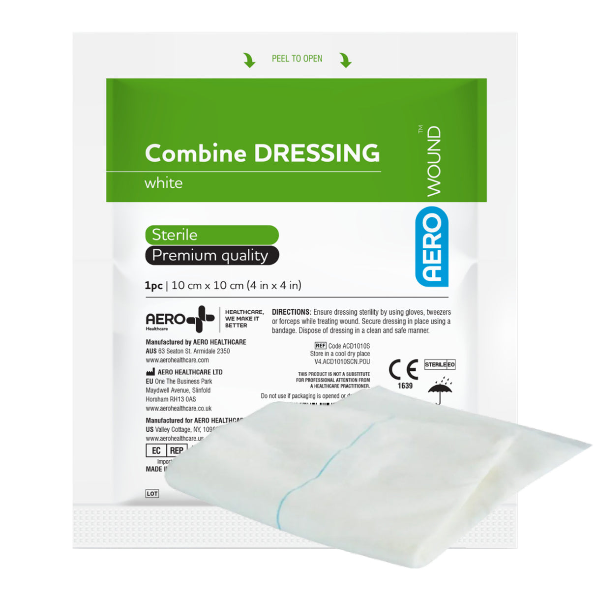Combine Dressing 10 x 10cm Bag/50