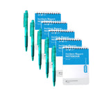First Aid Notebooks with Pens 5 pack