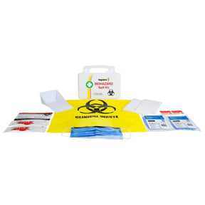 Biohazard Plastic Spill Kit 13 x 21 x 7.5cm