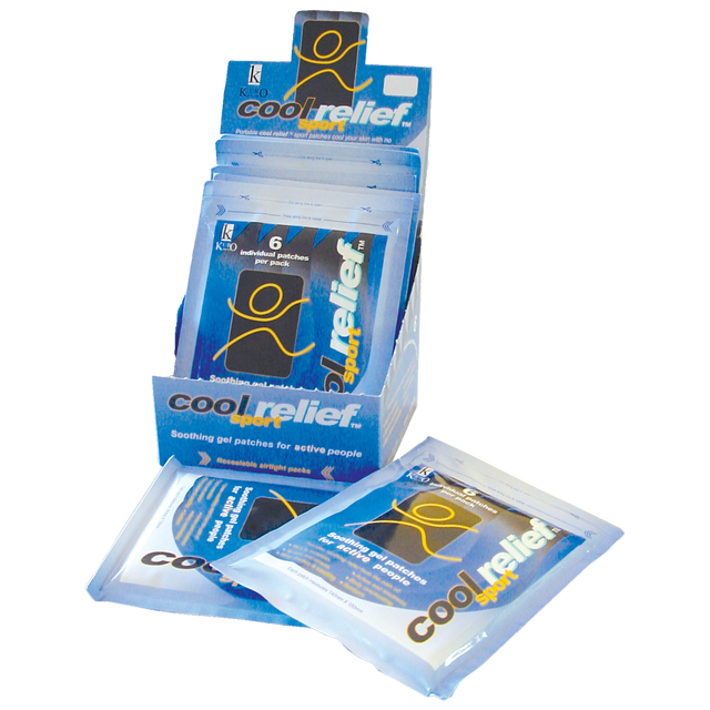 COOL RELIEF Cold Gel Patches Pouch/6